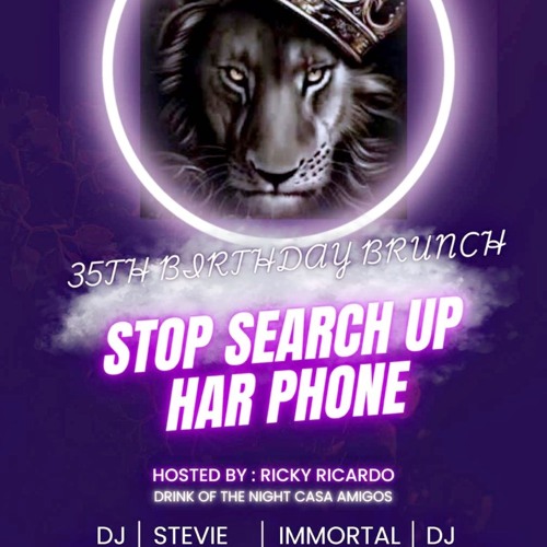 RICKY RICARDO'S 35th BIRTHDAY BASH STOP SEARCH UP MI PHONE LIVE AUDIO 2024