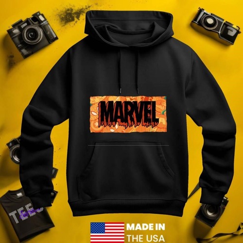 Boy’s Marvel Spookiest Dripping Logo Shirt