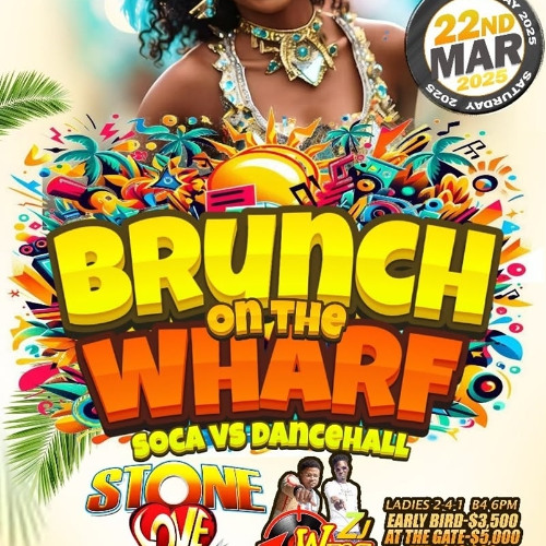 ZJ WEST & INSANE AT BRUNCH ON THE WHARF 22ND MARCH 2025 PT1  SOCA VS DANCEHALL