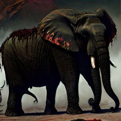 i’m only really afraid of two trunked wrong legged zombie elephants