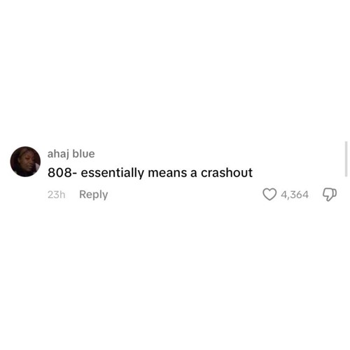 808 essentially means crashout (prod. jbirdicus)
