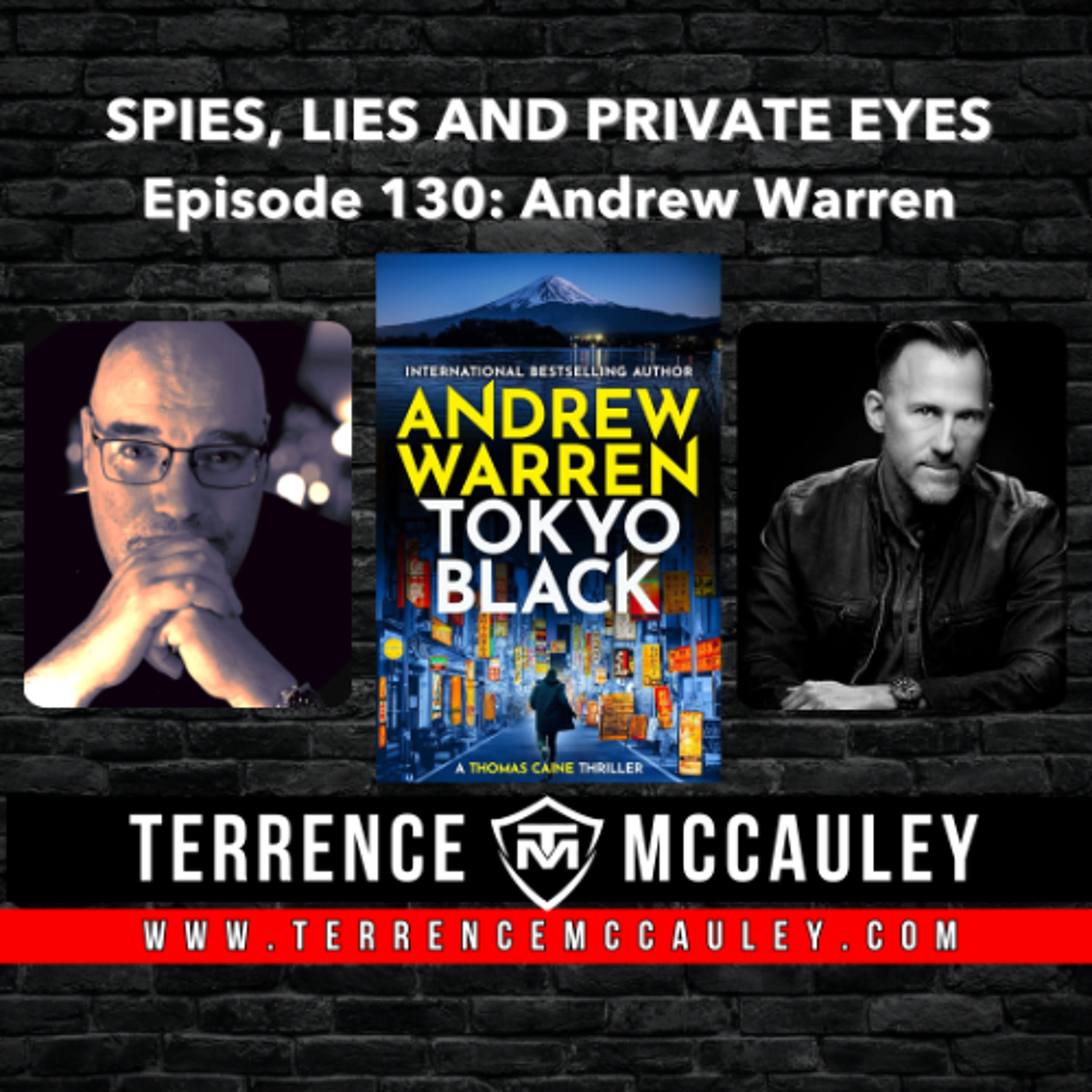 cover of episode Andrew Warren: transitioning from Indie to Traditional with TOKYO BLACK, a Thomas Caine thriller