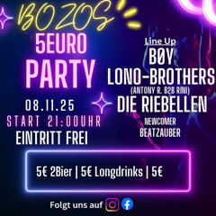 Bozos 5€ Party 08.11.2025