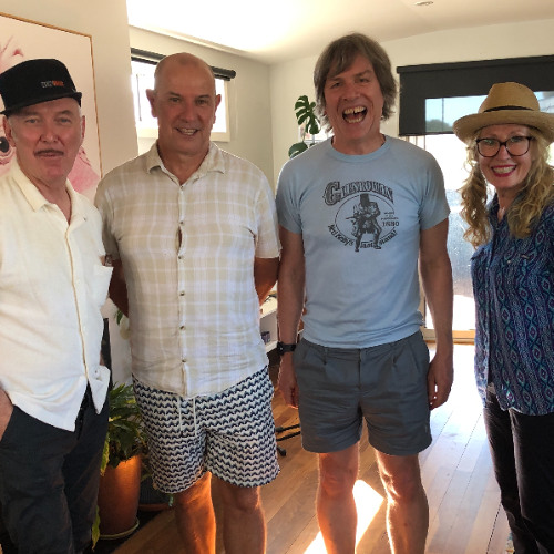 Dave Graney and Clare Moore talk with Andrew Cox and Phil Leonard from the Fauves