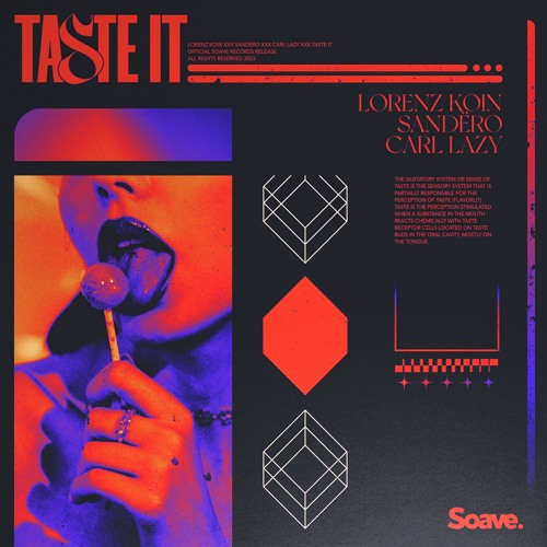 Lorenz Koin, Sandëro, Carl Lazy - Taste It (Edit) [SOAVE RECORDS]