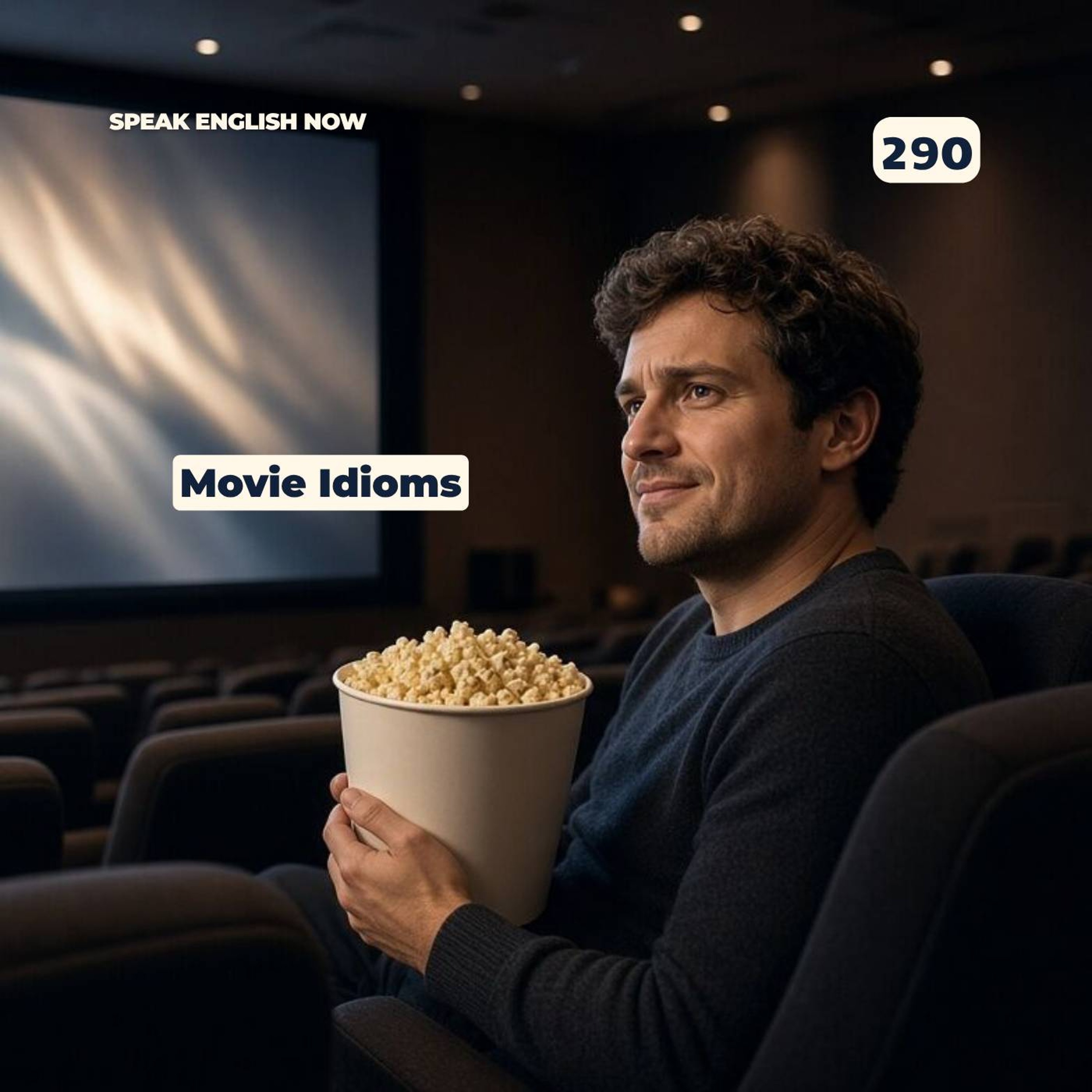 #290 Movie Idioms in English episode artwork