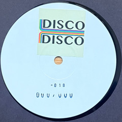 DISCO018 - Crane - Cherokee Lover EP