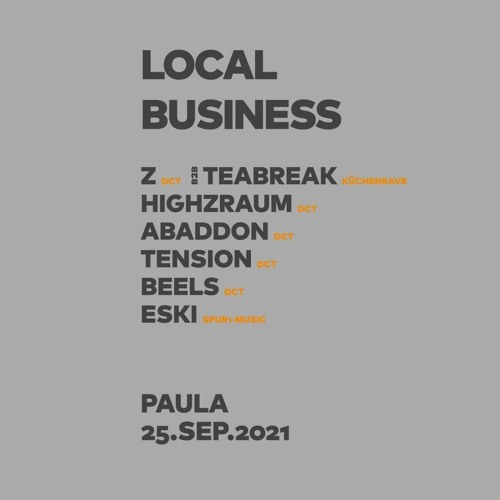 Local Business @ Club Paula | Drum and Bass Set 25.09.21