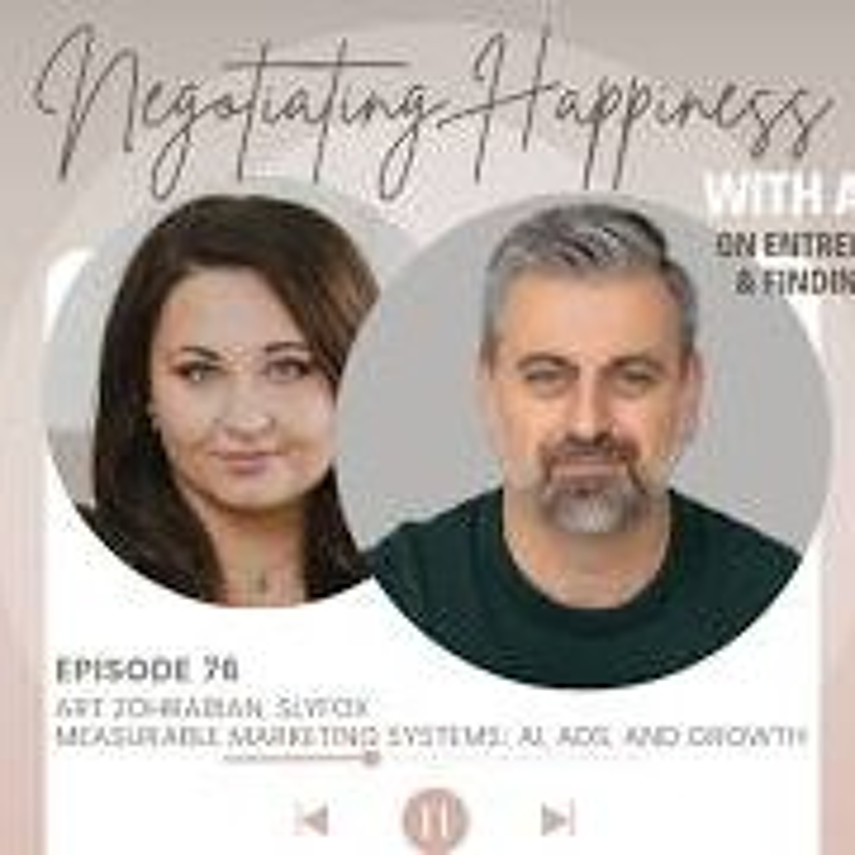Negotiating Happiness Ep 76 - Art Zohrabian_ Measurable Marketing Systems_ AI_ Ads_ and Growth episode artwork