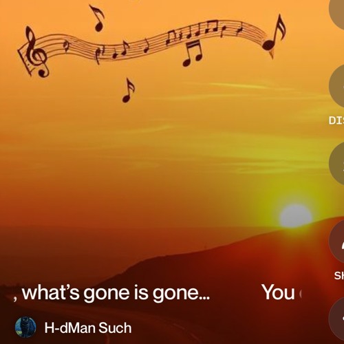 what’s gone is gone