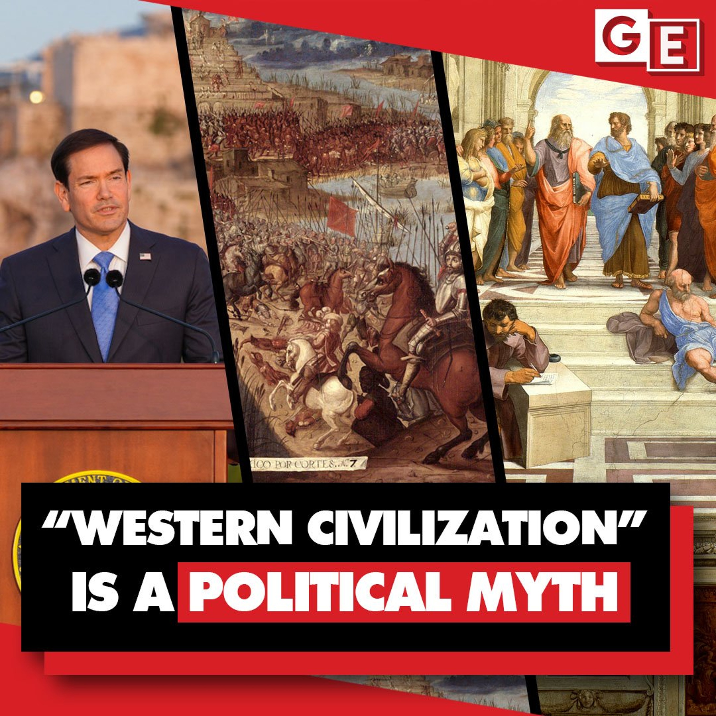 'Western civilization' is a myth: USA demands global dominance, praises colonialism, erases history