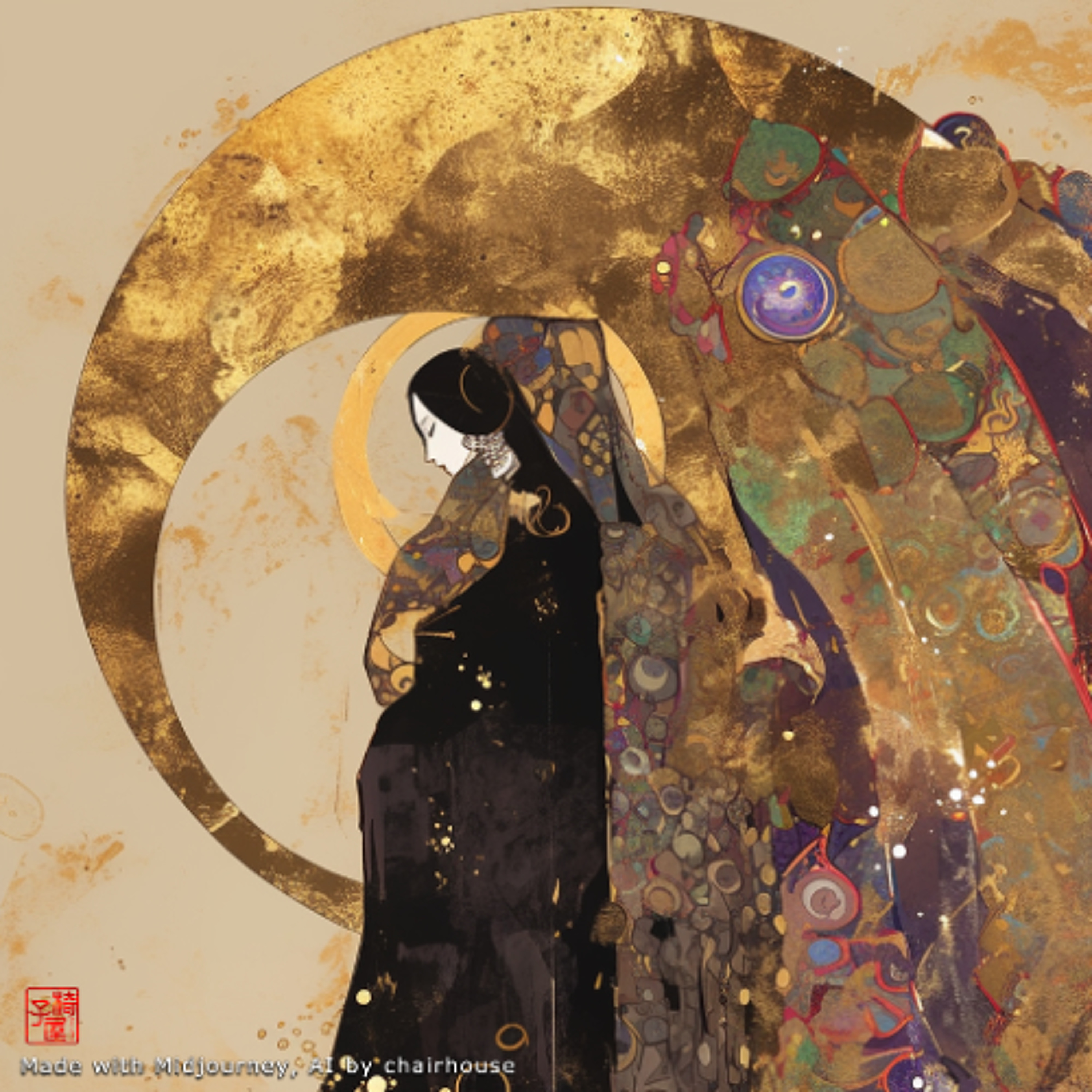 you see the glimmer of the stream beneath - #4025 (88R73 511 left) by chair house 241221