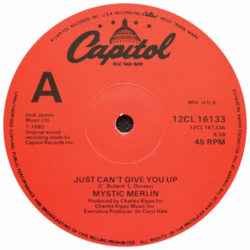 Mystic Merlin - Just Can't Give You Up (Rondon Edit) [HZRX]