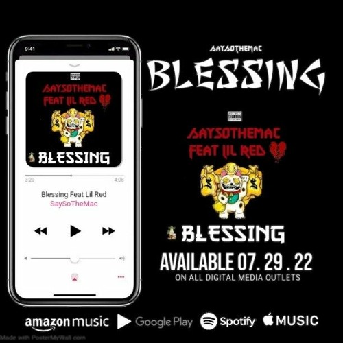 SaysoTheMac Blessing Feat Lil Red