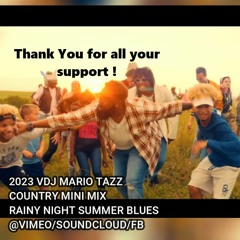 2023 COUNTRY RAINY NIGHT SUMMER BLUES MINI MIX By V - DJ MARIO TAZZ