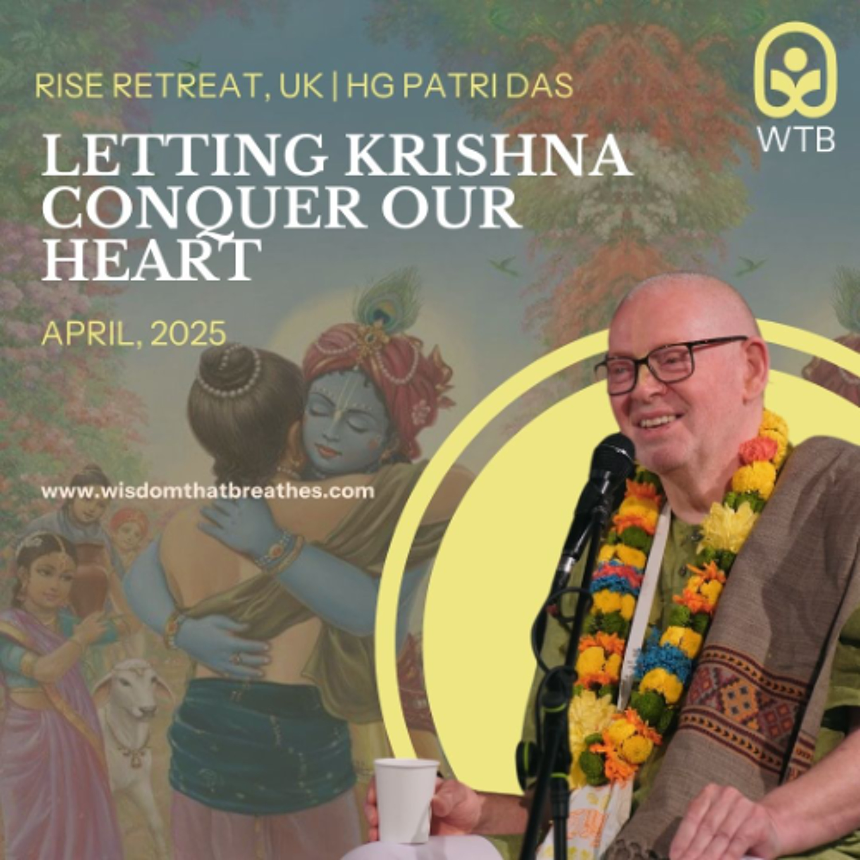 Letting Krishna Conquer our Heart | RISE Retreat, UK | HG Kripamoya Das