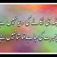 JAGA JI LAGANE KI DUNIYA NI