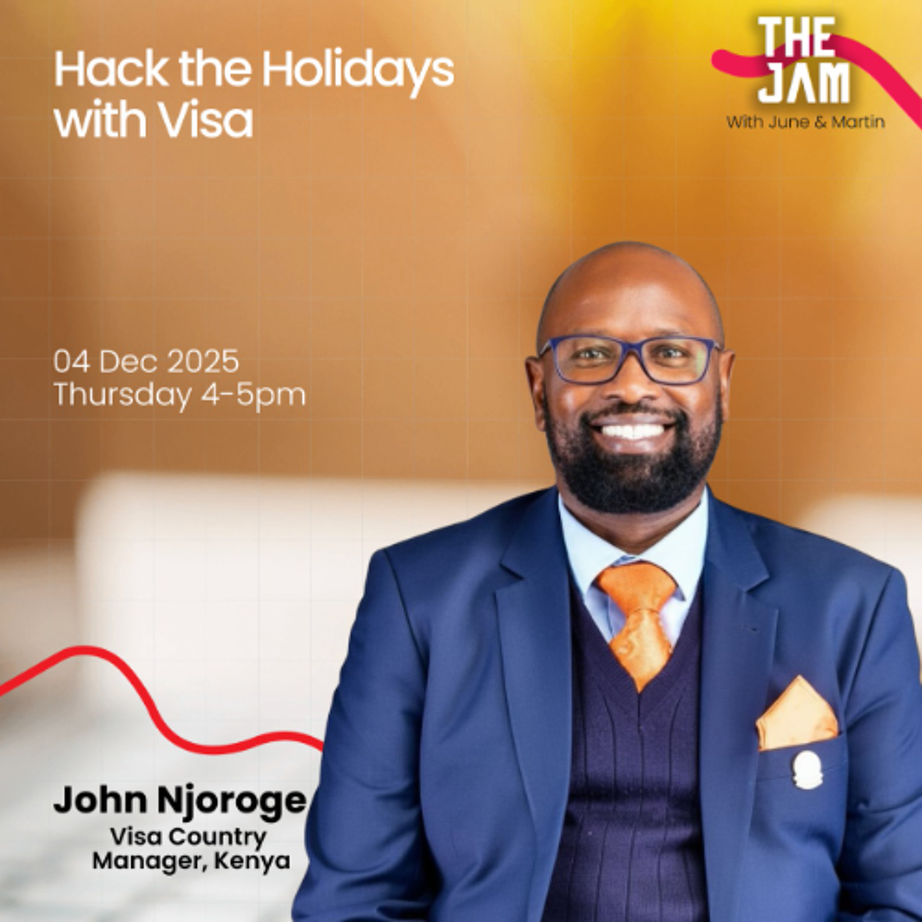 Hack The Holidays With Visa On The Jam With June & Martin Hack The Holidays With Visa On The Jam With June & Martin