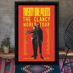 Twenty One Pilots The Clancy World Tour 2024 Poster
