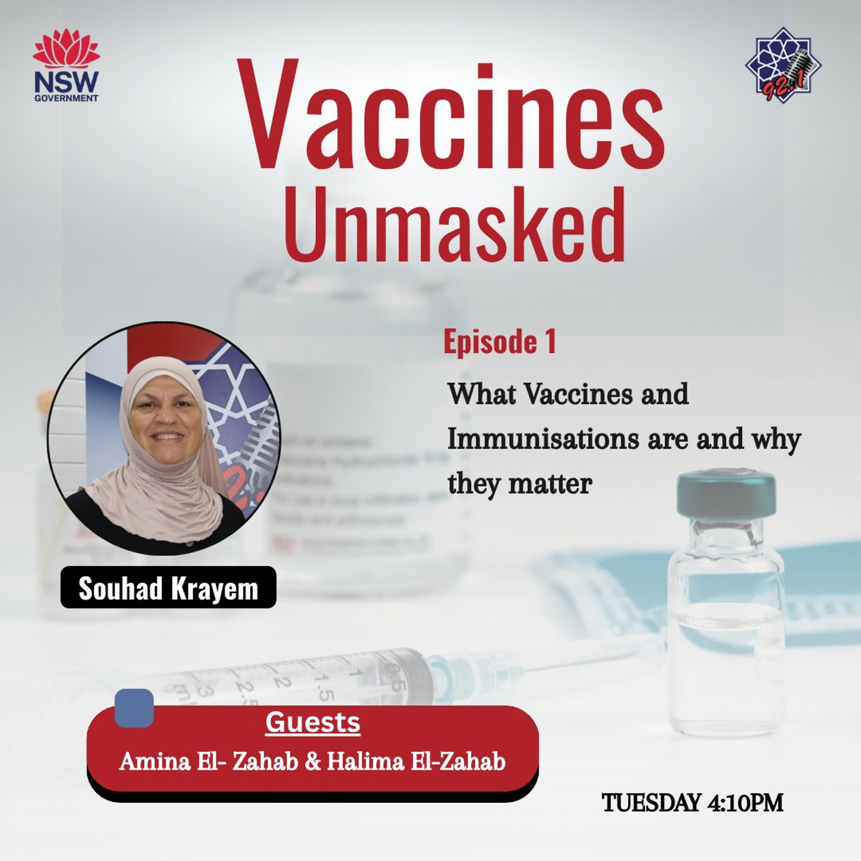 Vaccines Unmasked - Episode 1: What vaccines and immunisations are and why they matter.