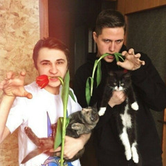 по губе