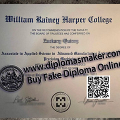 How to make a fake William Rainey Harper College degree?
