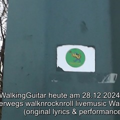 Heute am 28.12.2024 live unplugged konzert unterwegs walknrocknroll livemusic WalkingGuitarMusic