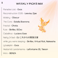 Weekly Picks Mix - 1