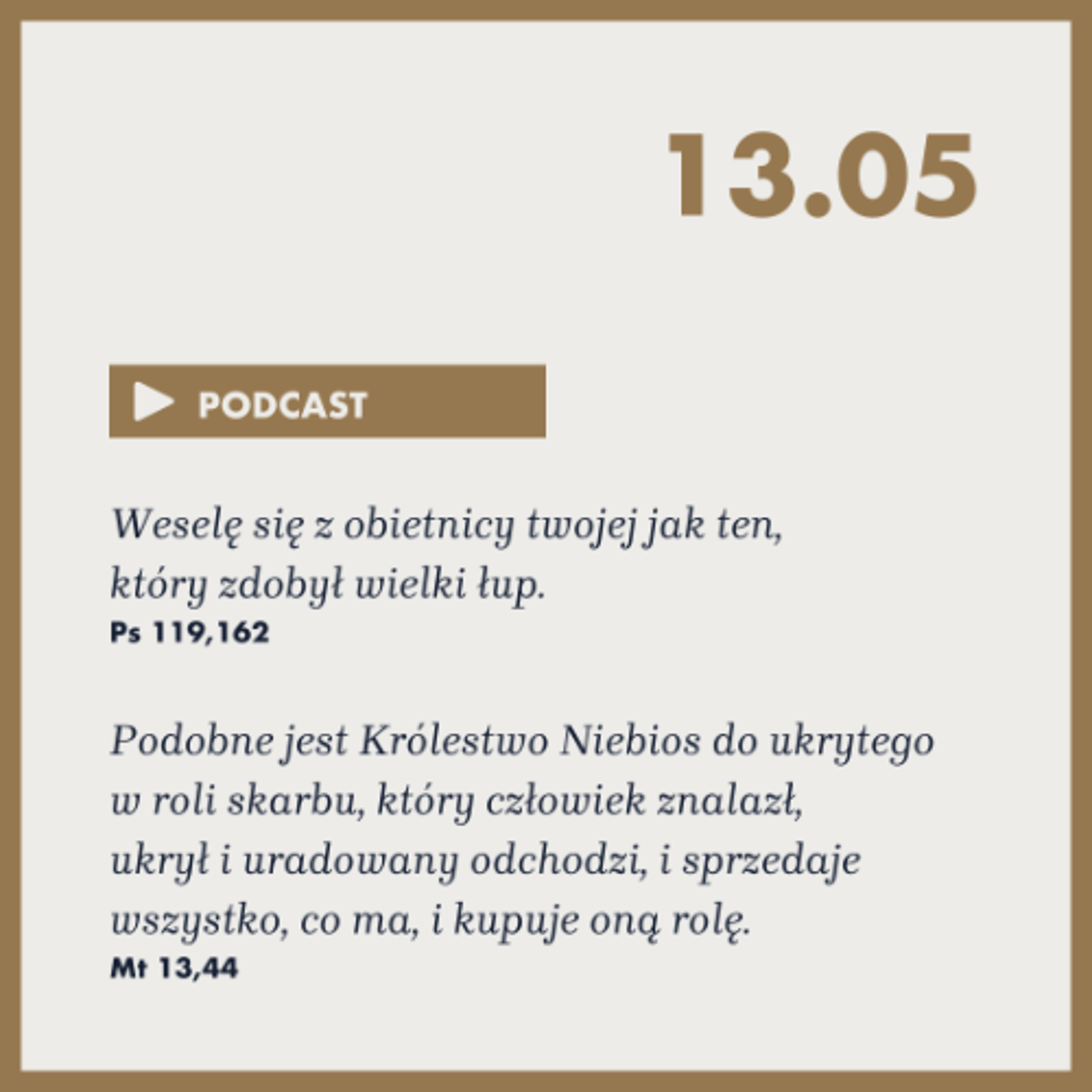 Poranek ze Słowem na 13 maja 2025 episode artwork