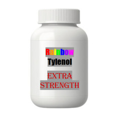 Extra Strength Rainbow Tylenol