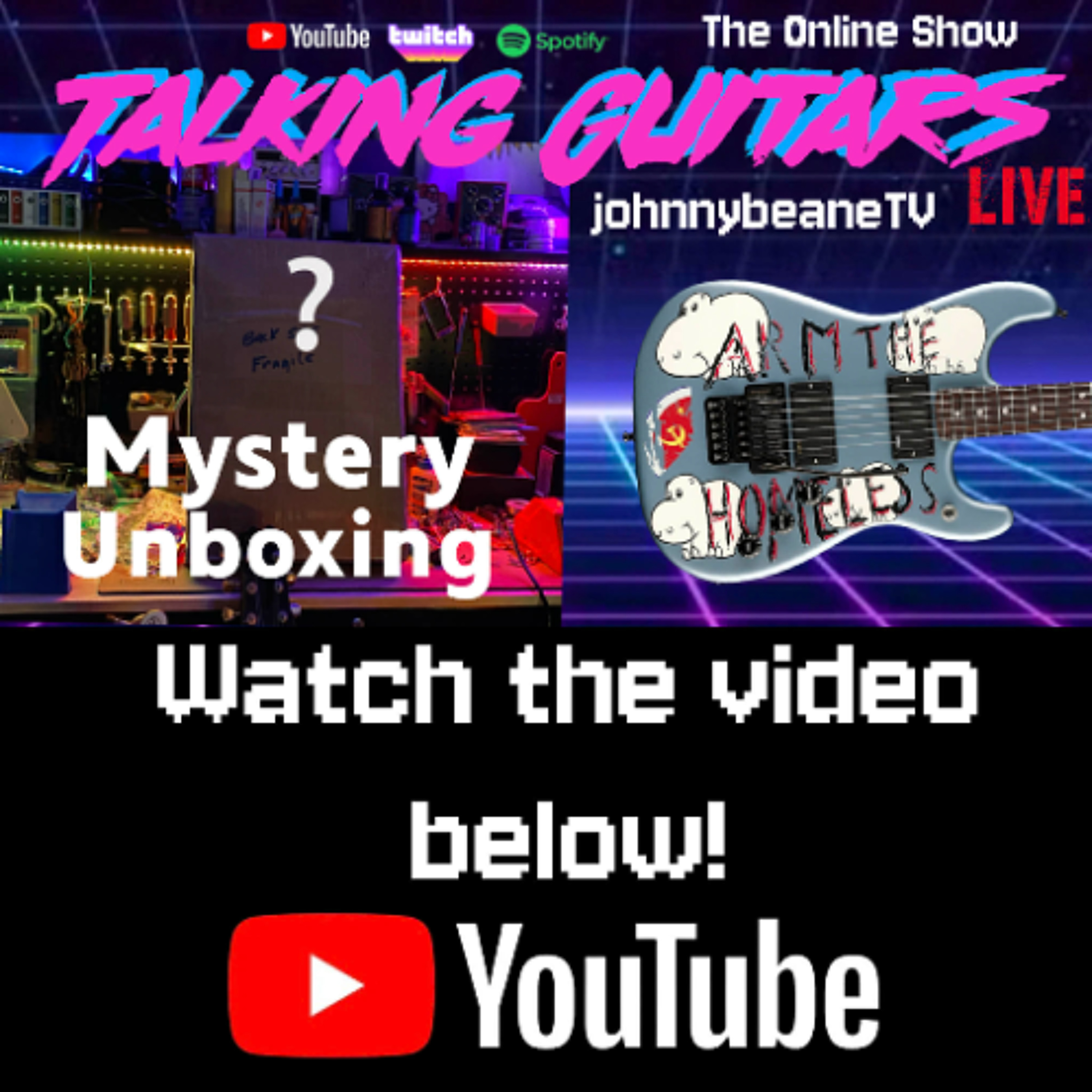 Talking Guitars: Tom Morello Guitar Drop, Mystery Box Reveal & Guitar Workbench Livestream! 🔥12/9/25 episode artwork