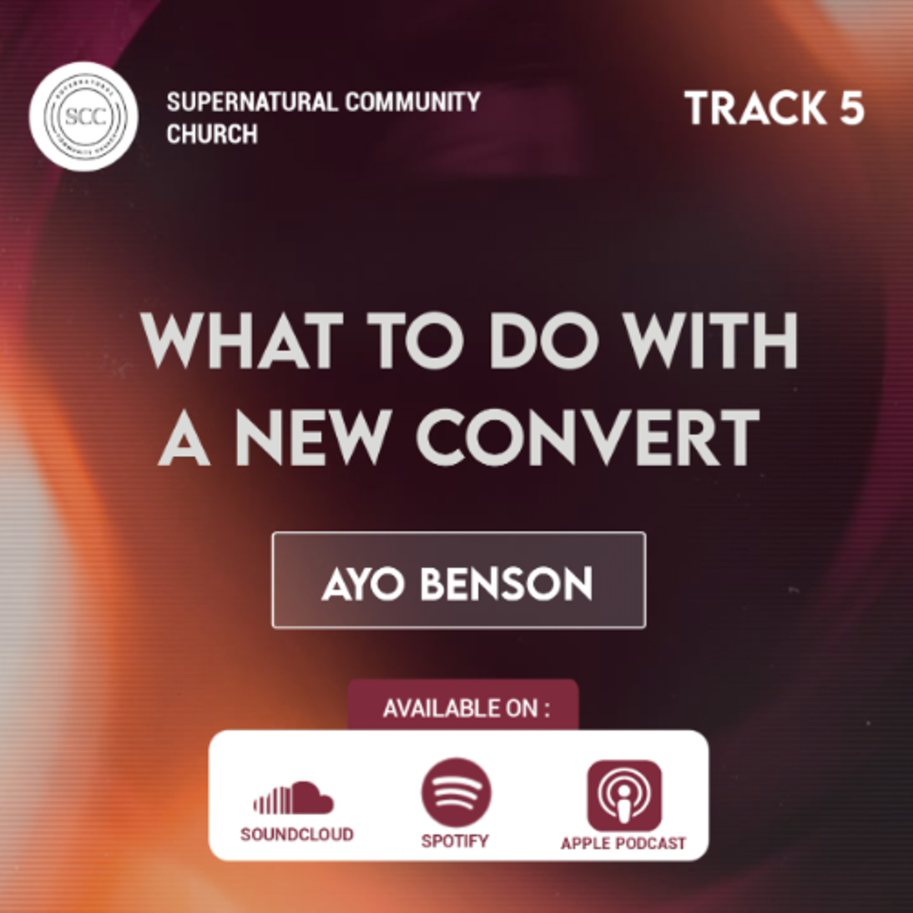 What to do with A New Convert (5)