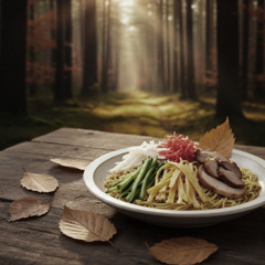 10月の冷やし中華