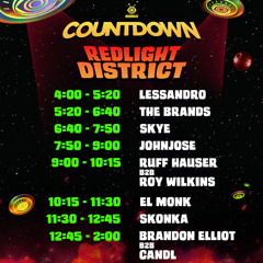Countdown 2024 Live Set (Red Light District)