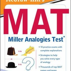 GET EBOOK 📙 McGraw-Hill's MAT Miller Analogies Test, Second Edition by  Kathy A. Zah