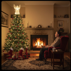 Just Me And The Christmas Tree