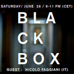 BB014 @ OEINS radio - 26.06.2021 / Guest : Nicolò Faggiani(E.M.C. , IT)