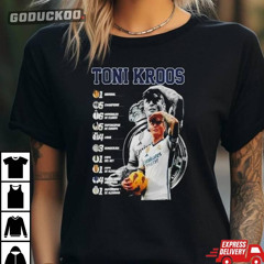 Toni Kroos Thank You Real Madrid Football Club Shirt