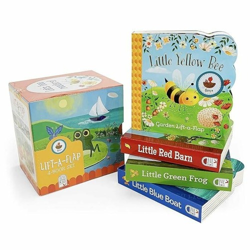 $⚡PDF⚡$/❤READ❤ Nature Friends Lift-a-Flap Boxed Set 4-Pack: Little Red Barn, Lit