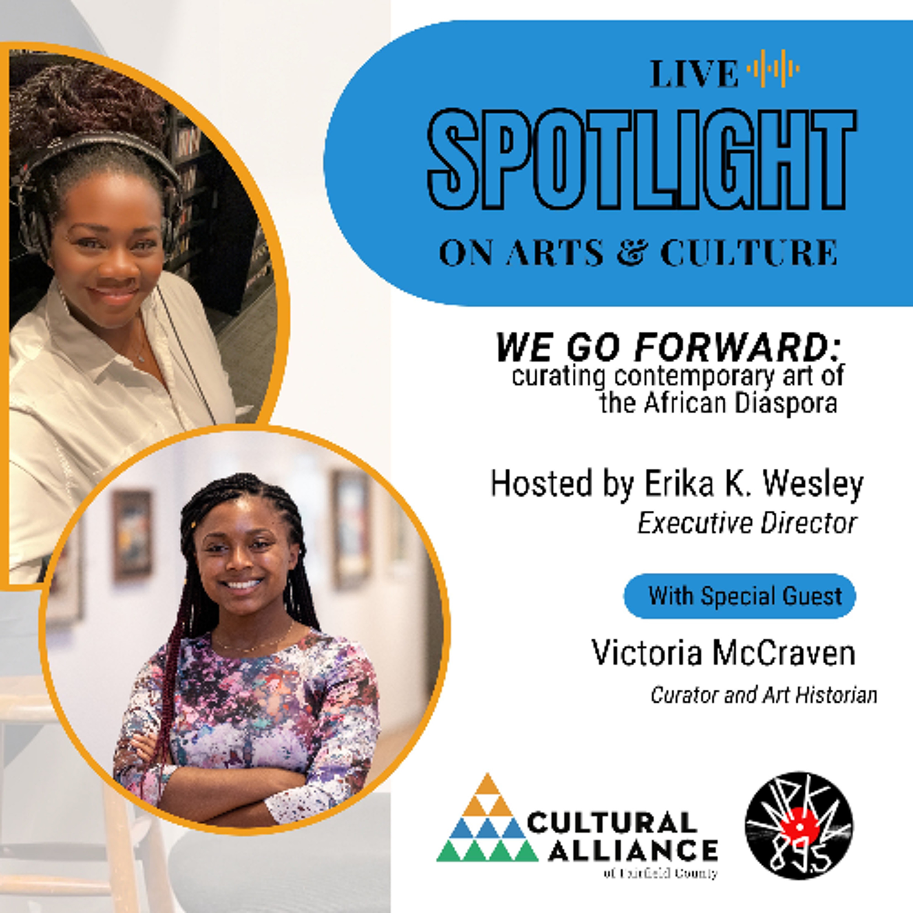 Spotlight on Arts and Culture—May 25—Victoria McCraven Independent Curator episode artwork