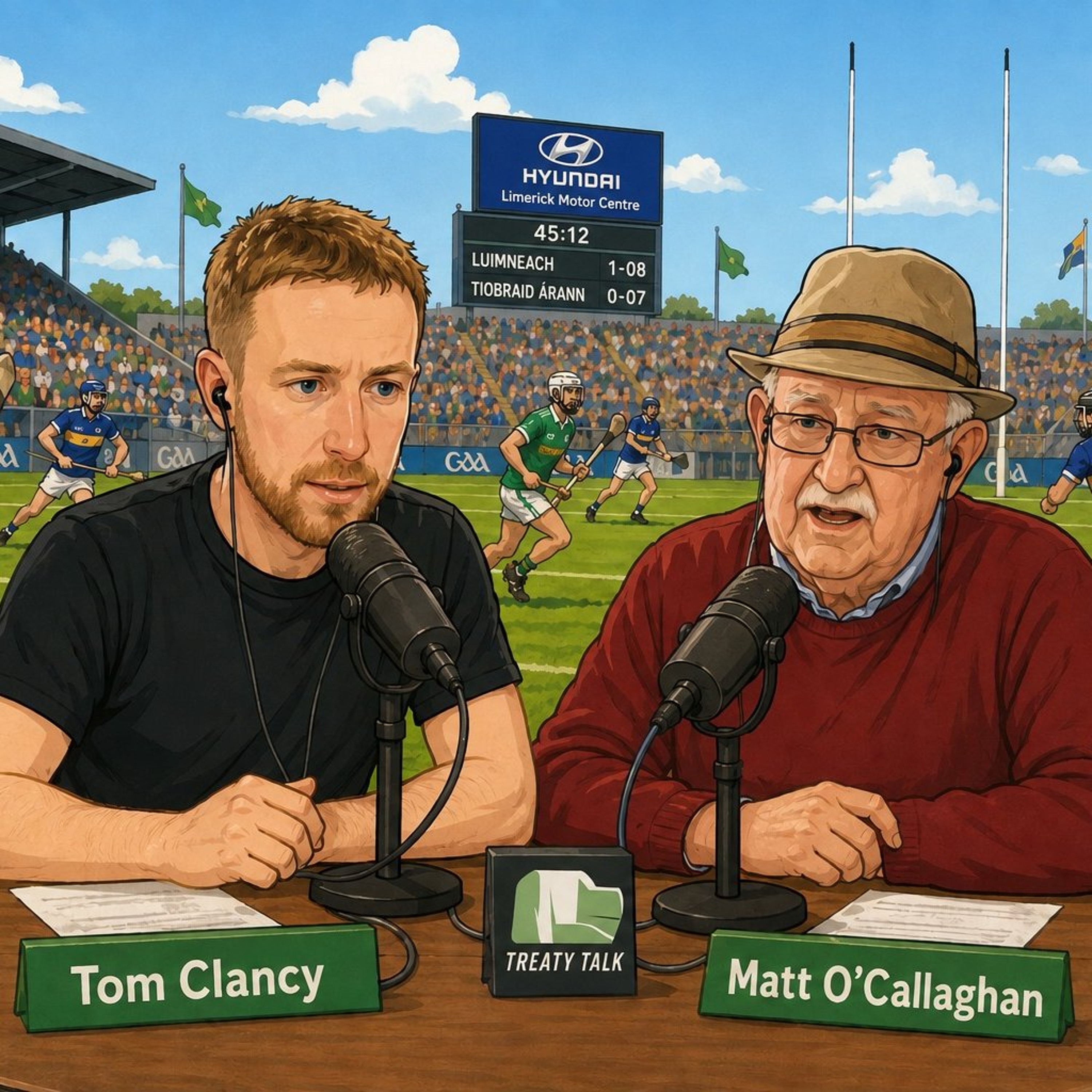 Treaty Talk | 389 | Nickie Quaid on All-Ireland glory; the view from Hill 16. In association with Limerick Motor Centre episode artwork