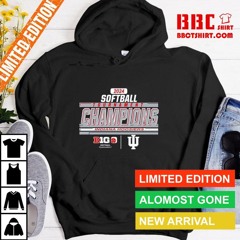 2024 Big Ten Softball Tournament Champions Indiana Shirt