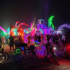DANNSEN Playa Set Burning Man 2024 @Axolotl Art Car