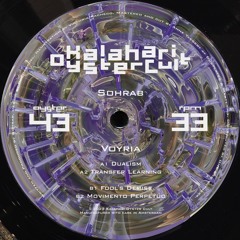 Sohrab - Voyria | Kalahari Oyster Cult (OYSTER43)