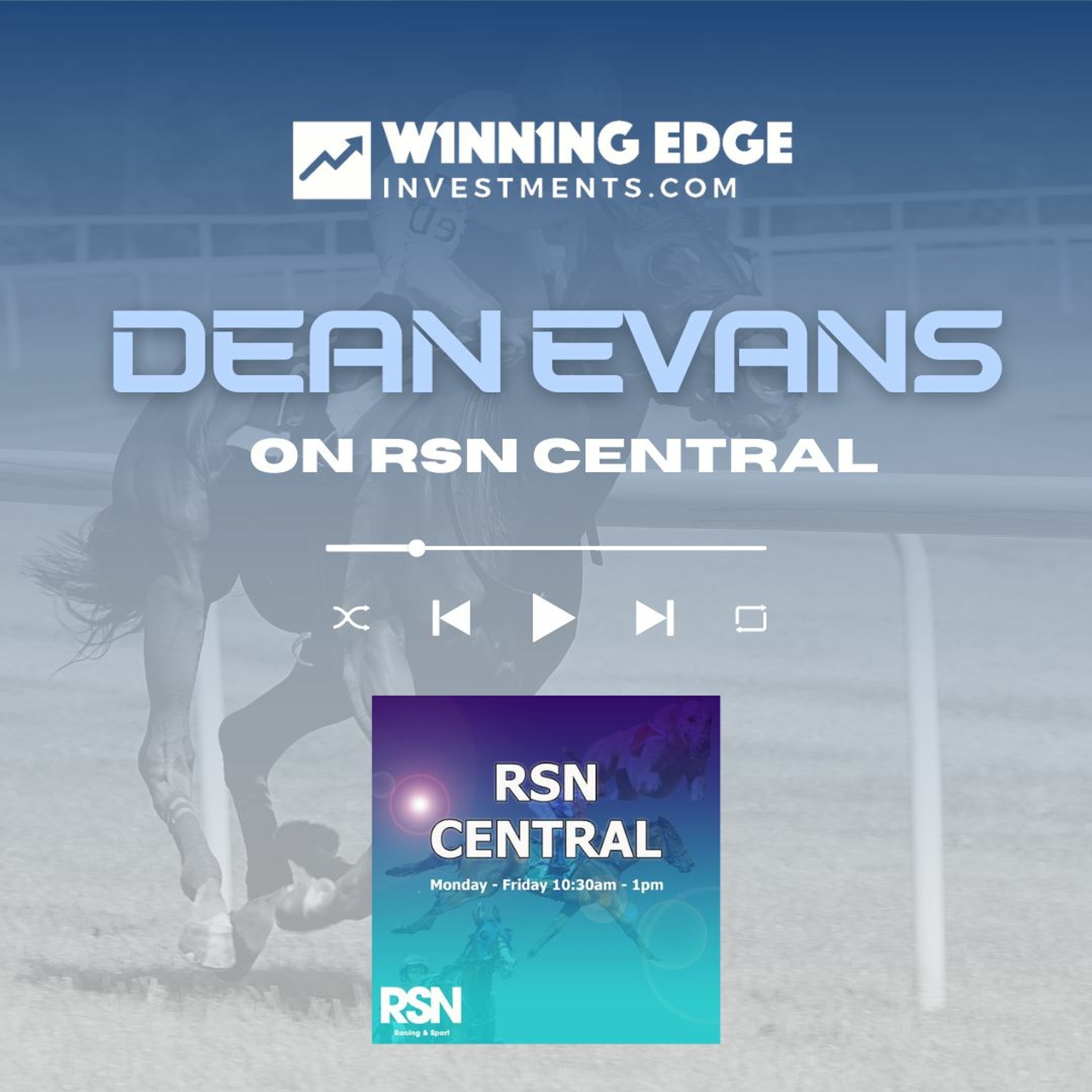 Dean Evans on RSN Central 21 October 2022 episode artwork