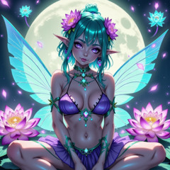 Moonlit Lotus Fairy