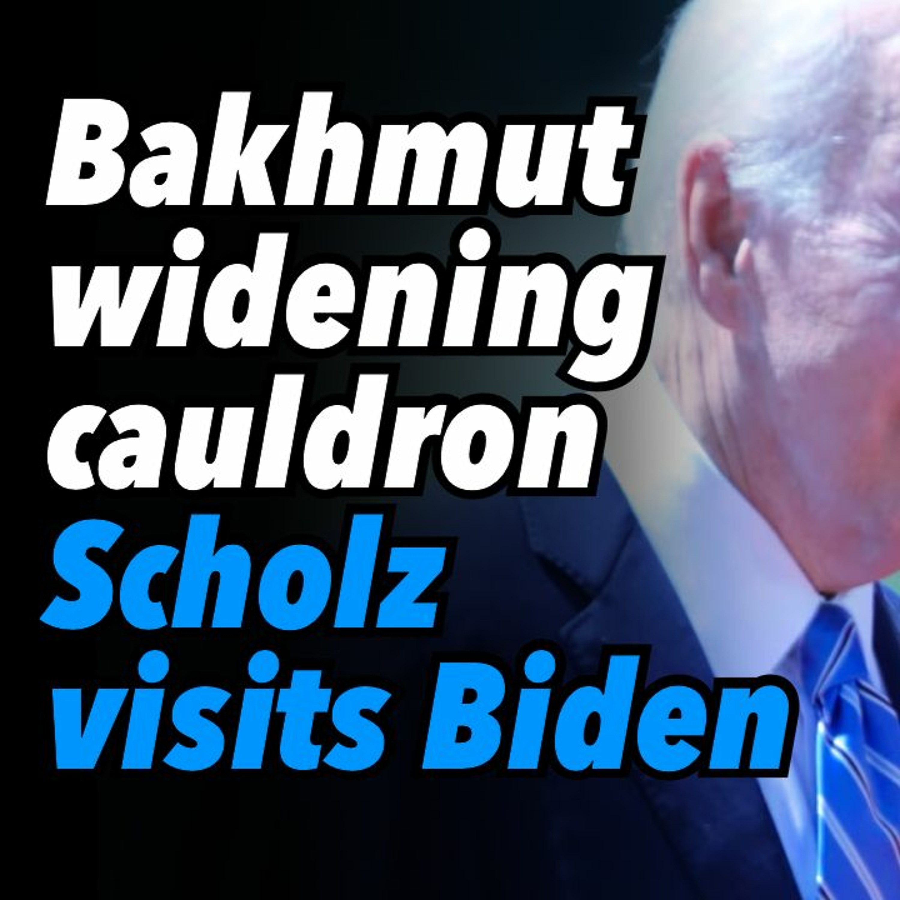 Bakhmut widening cauldron, Kupyansk offensive. Scholz visits Biden
