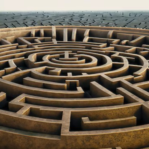 Through the Labyrinth by Andrew Poor Grade 3