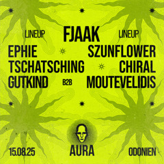 3h AURA opening 15.08.2025 for Fjaak (Odonien CGN)