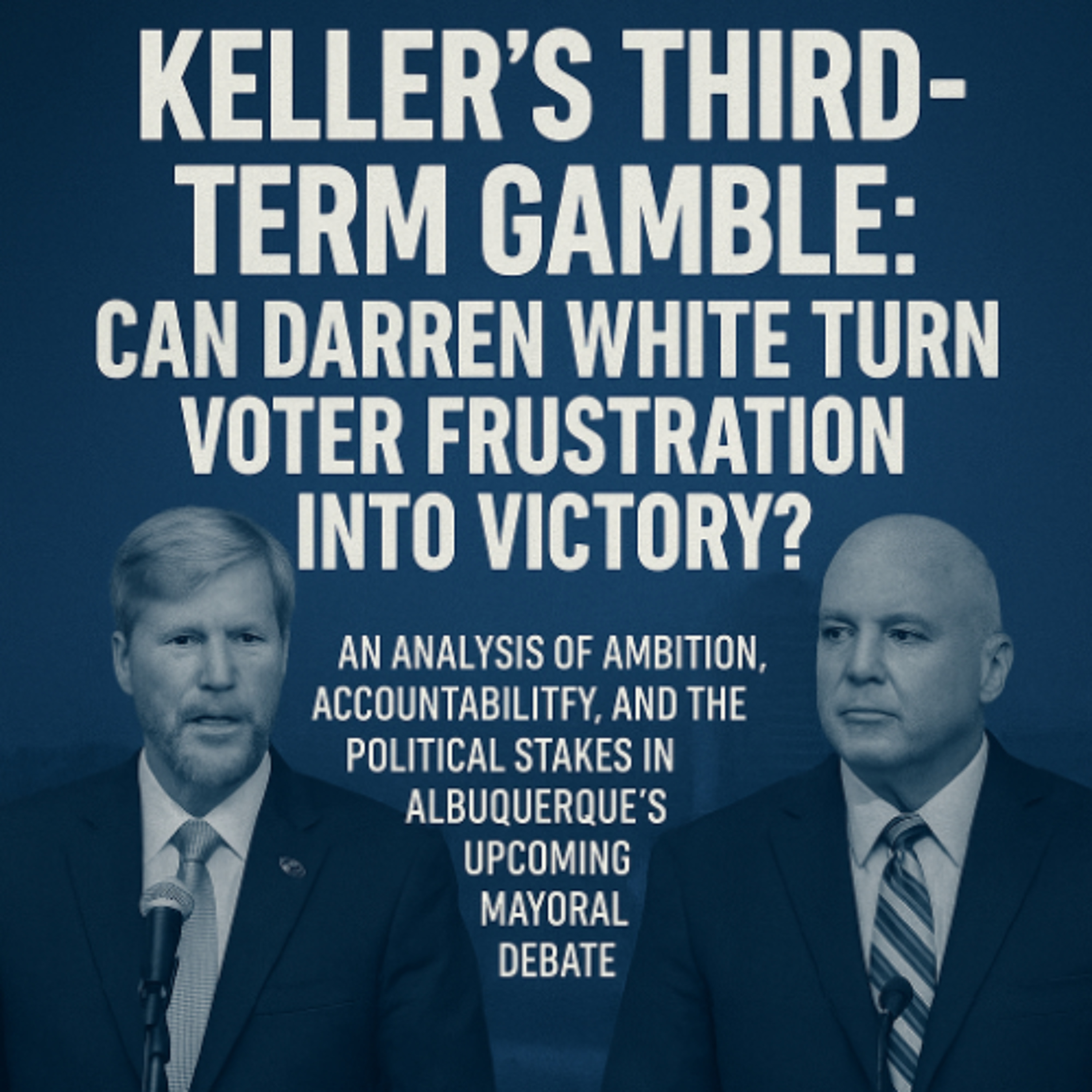 Keller’s Third-Term Gamble: Can Darren White Turn Voter Frustration into Victory? episode artwork